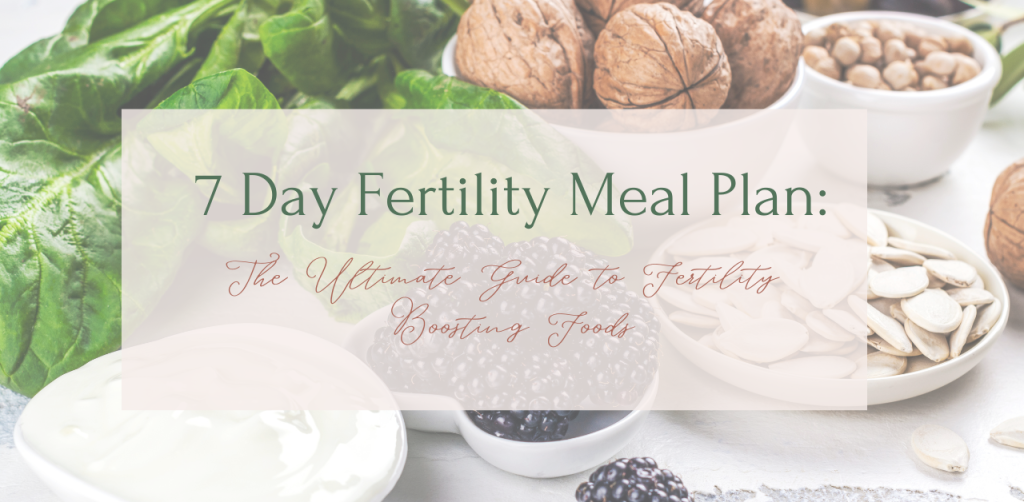 Fertility Boosting Diet