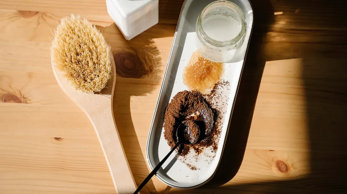 Homemade face scrub
