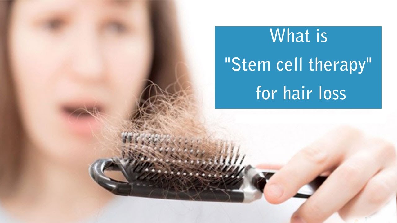 Stem cell therapy for hair growth